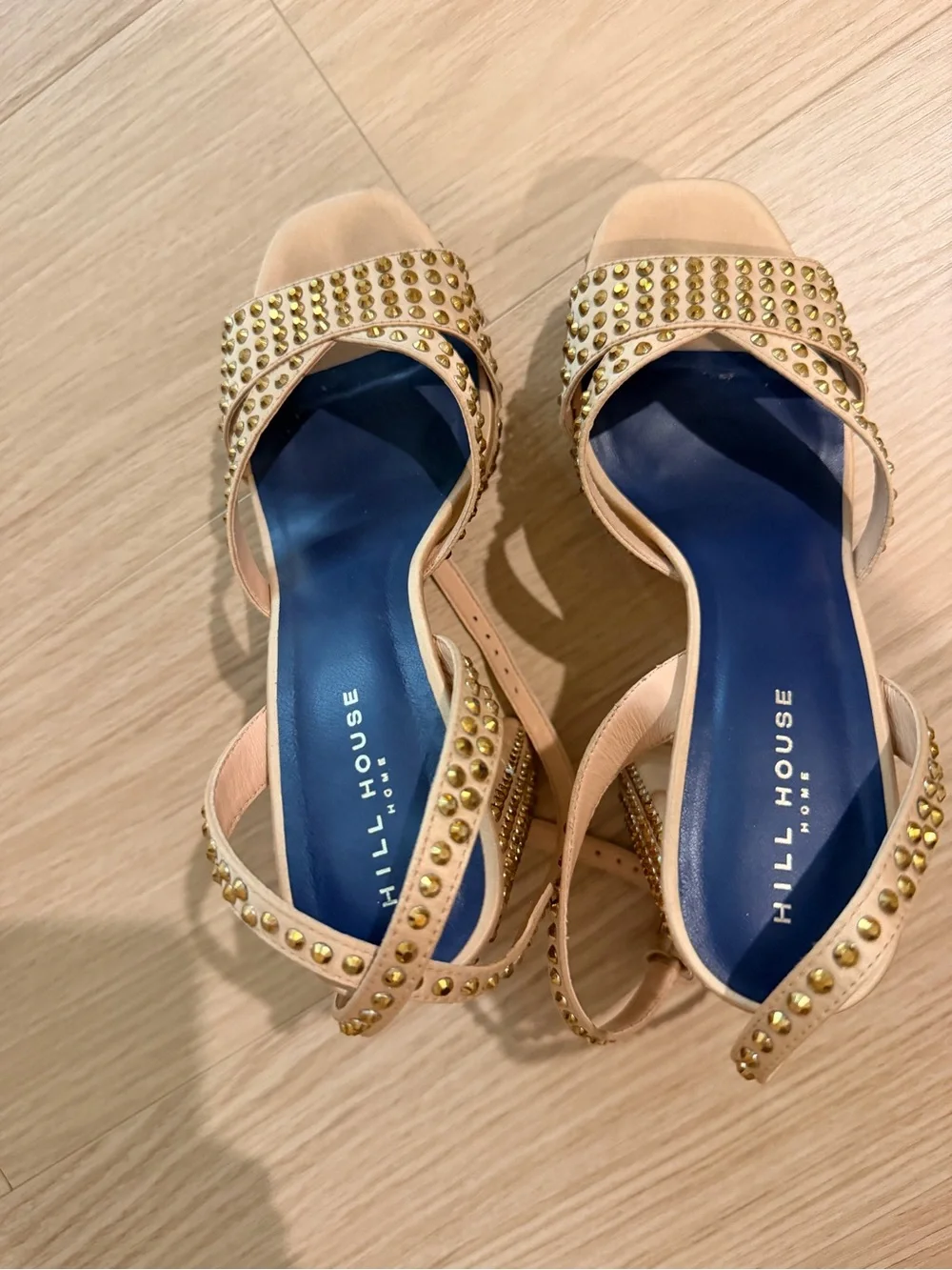 Hill House Party Platform - gold stud
